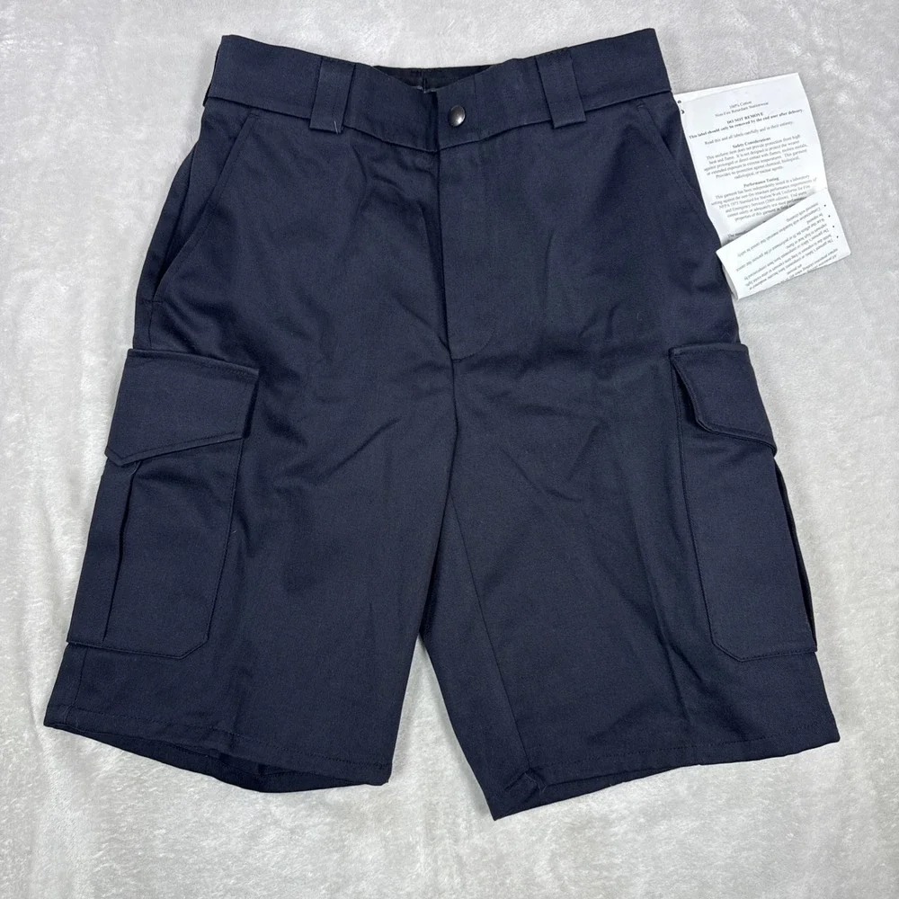 Blauer 8245 5 Pocket Cotton Cargo Shorts Men's Size 31 Navy Blue 10